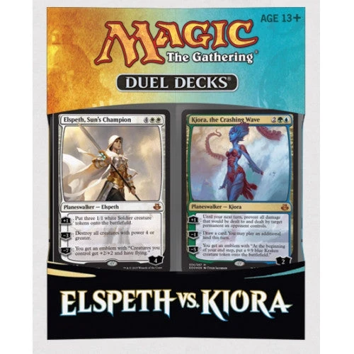 Wizards Of The Coast Magic: The Gathering - Duel Decks - Elspeth Vs. Kiora Board Games 1 Wizards Of The Coast Magic: The Gathering - Duel Decks - Elspeth Vs. Kiora Board Games