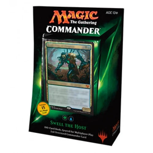 Wizards Of The Coast Magic: The Gathering - Commander 2015 - Swell The Host Board Games 1 Wizards Of The Coast Magic: The Gathering - Commander 2015 - Swell The Host Board Games