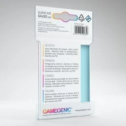 Jun 13-19, 2022 Gamegenic - Keyforge Inner Sleeves - Clear (40ct)