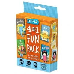 Hoyle Kids Board Games Hoyle Playing Card Game: 4 In 1 Fun Pack