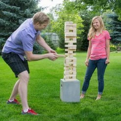 Yard Games Large Tumbling Timbers With Carrying Case Board Games