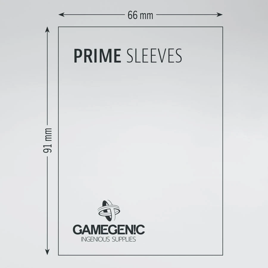 Gamegenic - Prime Double Sleeving Pack Sleeves - Clear/Black (2x100) 3 Gamegenic - Prime Double Sleeving Pack Sleeves - Clear/Black (2x100)