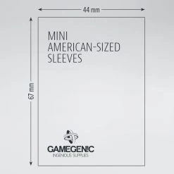 Gamegenic - Matte Mini American-Sized Sleeves (50ct) Jun 6-12, 2022