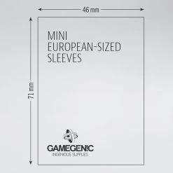 Gamegenic - Matte Mini European-Sized Sleeves (50) Jun 13-19, 2022