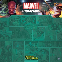 Fantasy Flight Games May 30-Jun 5, 2022 Marvel Champions: The Card Game – The Rise Of Red Skull Playmat