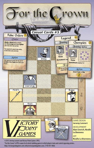 Victory Point Games For The Crown (First Edition) Board Games 1 Victory Point Games For The Crown (First Edition) Board Games