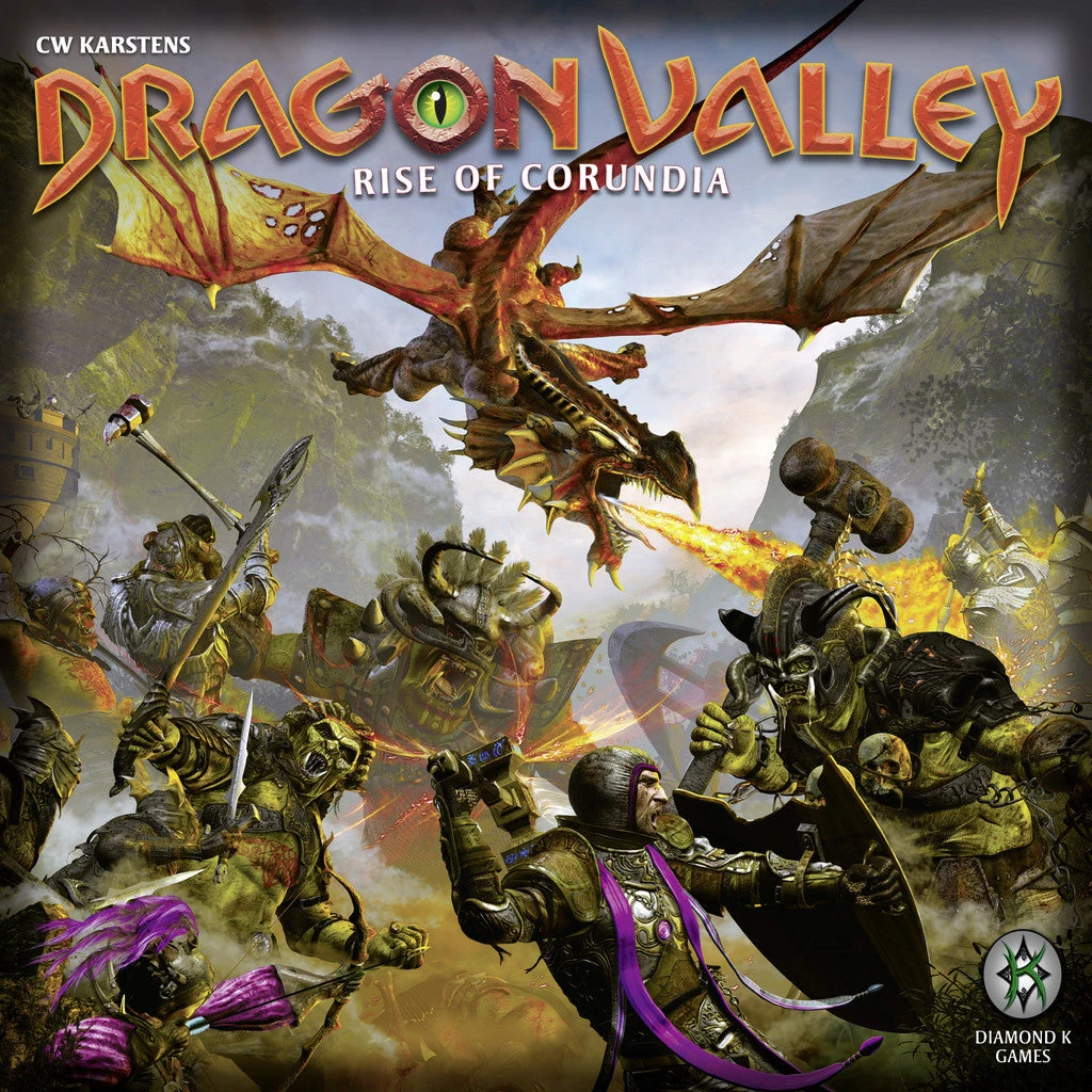 Dragon Valley (Diamond K Games) Board Games 1 Dragon Valley (Diamond K Games) Board Games