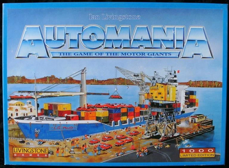Livingstone Games Automania: The Game Of The Motor Giants Board Games 1 Livingstone Games Automania: The Game Of The Motor Giants Board Games
