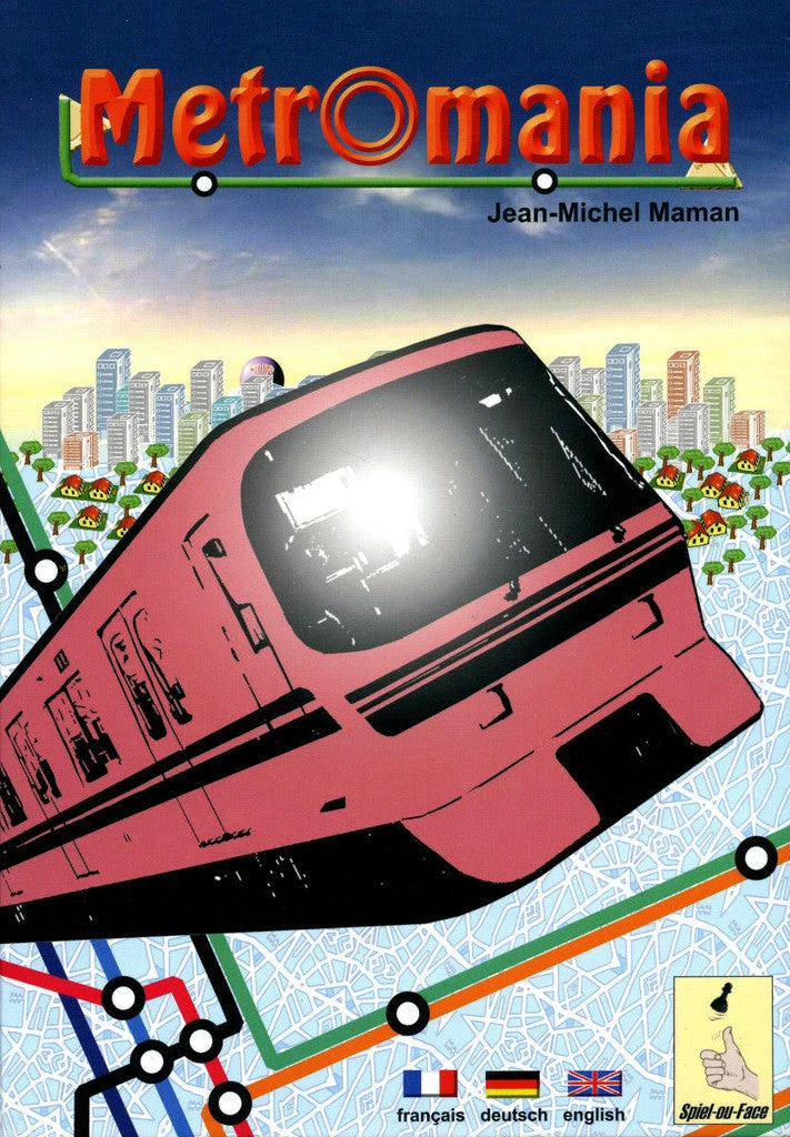 Spiel-ou-Face Board Games Metromania 1 Spiel-ou-Face Board Games Metromania