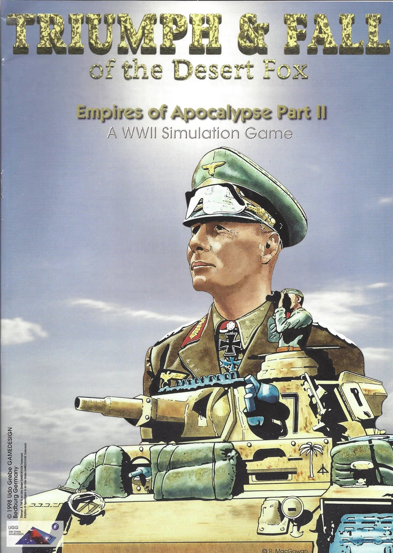 Udo Grebe Gamedesign Board Games Triumph And Fall Of The Desert Fox 1 Udo Grebe Gamedesign Board Games Triumph And Fall Of The Desert Fox