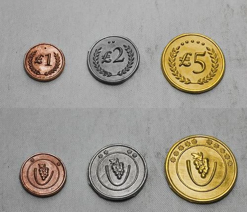 Stonemaier Games Viticulture: Custom Metal Lira Coins Jun 13-19, 2022 1 Stonemaier Games Viticulture: Custom Metal Lira Coins Jun 13-19, 2022
