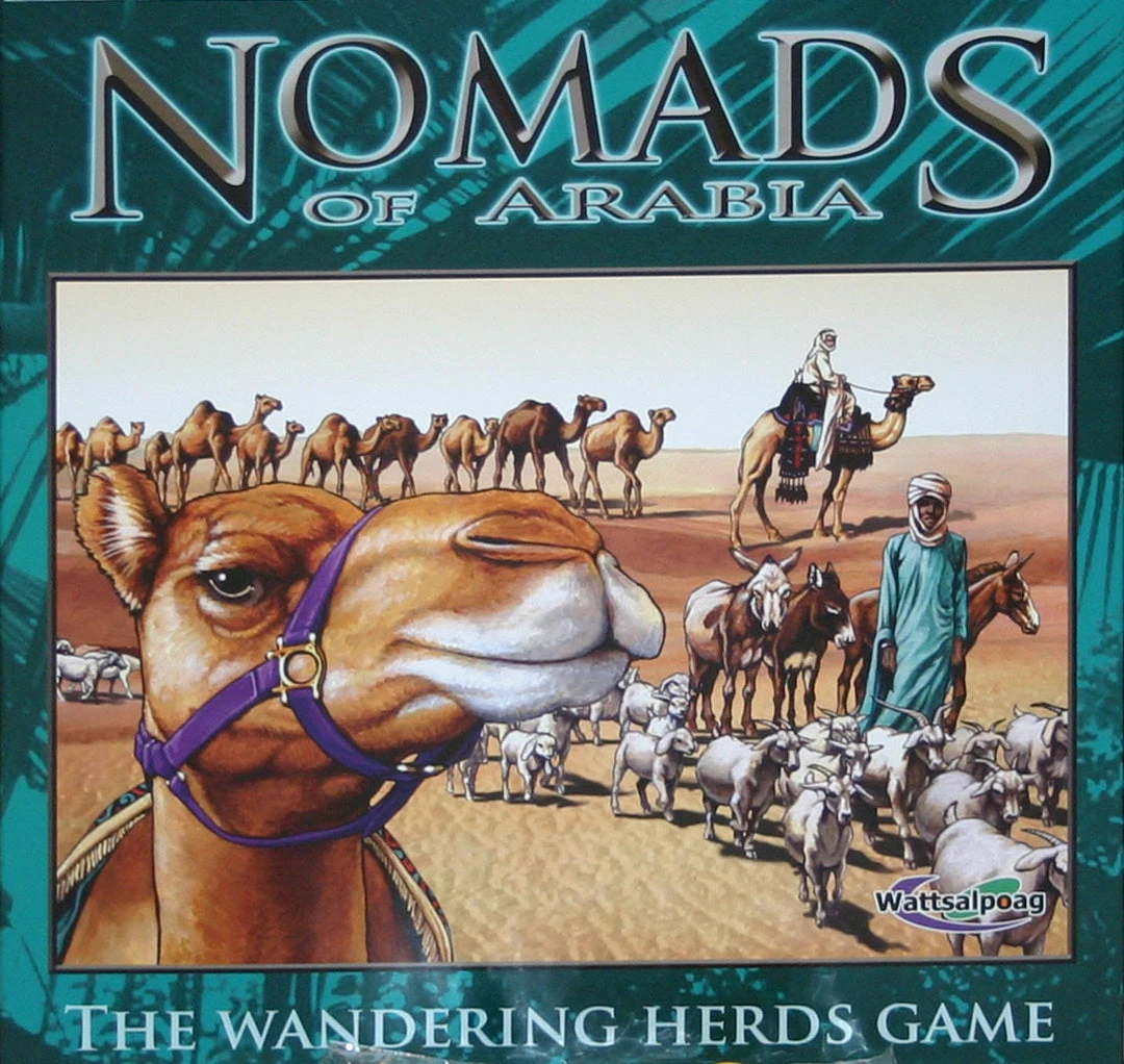 Wattsalpoag Games Nomads Of Arabia: The Wandering Herds Game Board Games 1 Wattsalpoag Games Nomads Of Arabia: The Wandering Herds Game Board Games