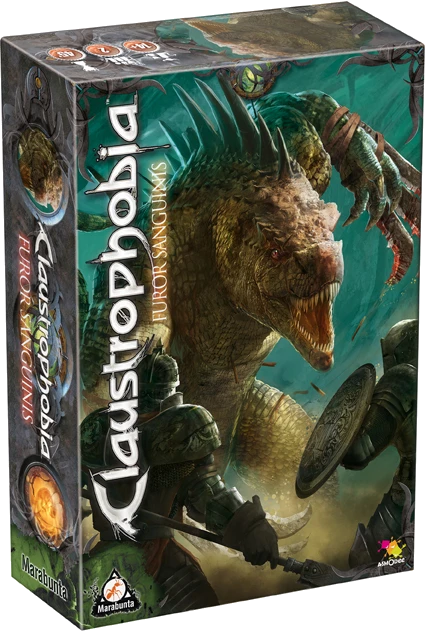 Asmodee Claustrophobia: Furor Sanguinis Board Games 1 Asmodee Claustrophobia: Furor Sanguinis Board Games