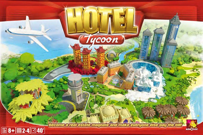 Asmodee Hotel Tycoon Board Games 1 Asmodee Hotel Tycoon Board Games
