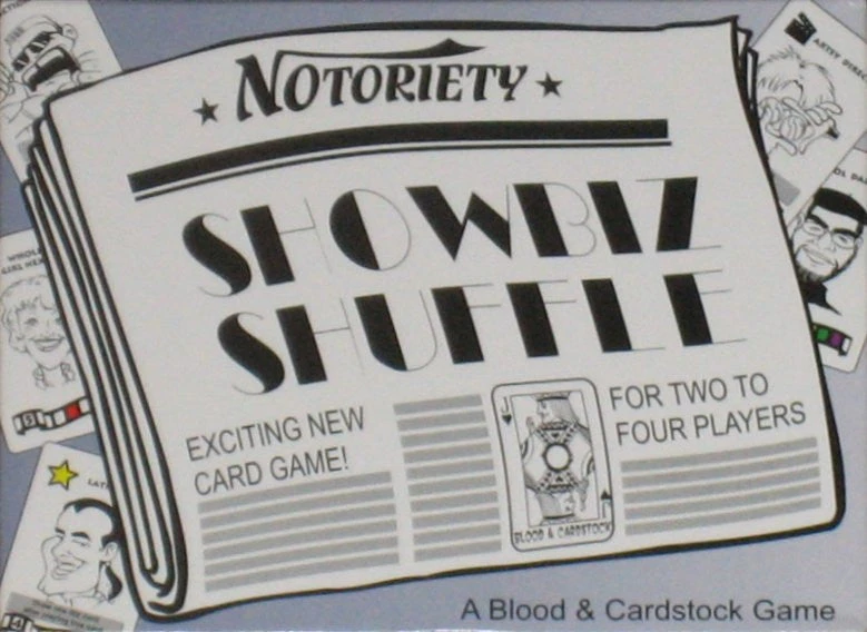 Blood & Cardstock Games Board Games ShowBiz Shuffle 1 Blood & Cardstock Games Board Games ShowBiz Shuffle
