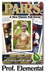 Cheapass Games Board Games Pairs: Professor Elemental Deck