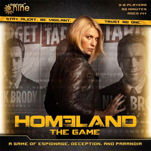 Gale Force Nine Board Games Homeland: The Game 1 Gale Force Nine Board Games Homeland: The Game