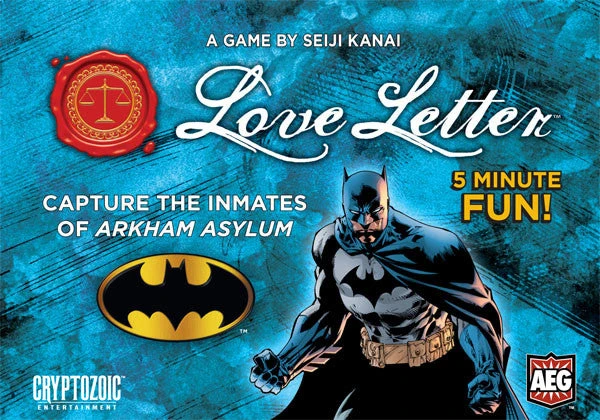 AEG Love Letter: Batman (Boxed Edition) Board Games 1 AEG Love Letter: Batman (Boxed Edition) Board Games
