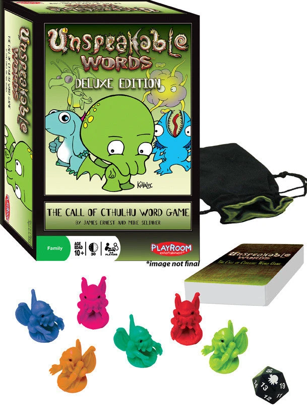 Playroom Entertainment Unspeakable Words (Deluxe Edition) Board Games 1 Playroom Entertainment Unspeakable Words (Deluxe Edition) Board Games
