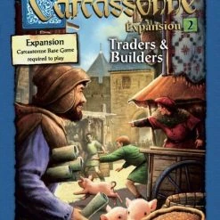 Z-Man Games Board Games Carcassonne: Expansion 2 - Traders & Builders (2013 Edition)