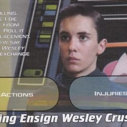 Mayfair Games Star Trek: Five-Year Mission - Janice Rand / Wesley Crusher Promo Board Games