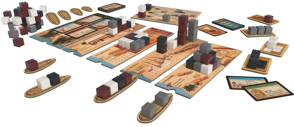 KOSMOS Board Games Imhotep (German Import) 2 KOSMOS Board Games Imhotep (German Import)