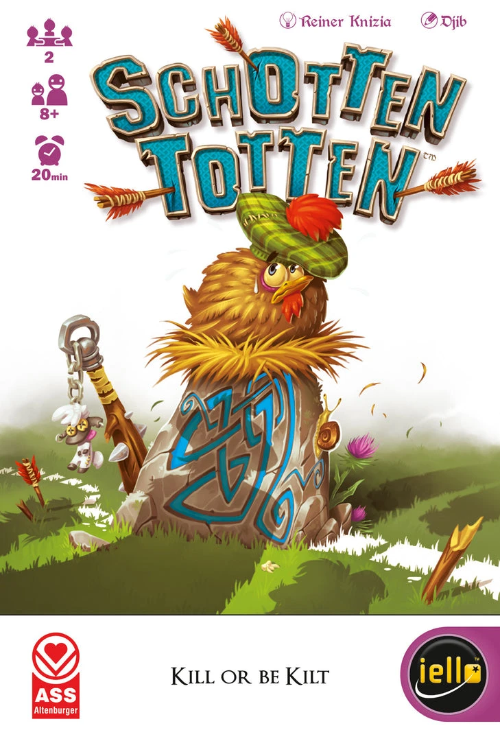 IELLO Board Games Schotten Totten (English Edition) 1 IELLO Board Games Schotten Totten (English Edition)