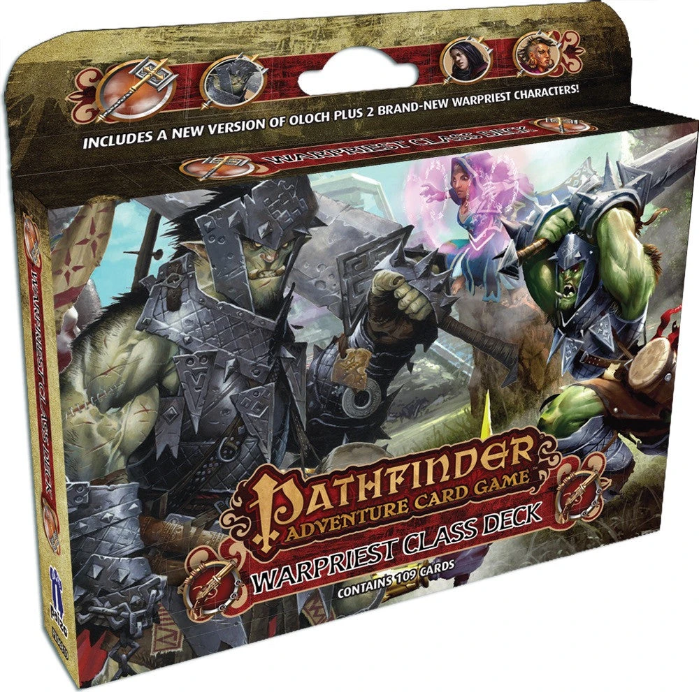 Paizo Publishing Pathfinder Adventure Card Game: Class Deck - Warpriest Board Games 1 Paizo Publishing Pathfinder Adventure Card Game: Class Deck - Warpriest Board Games