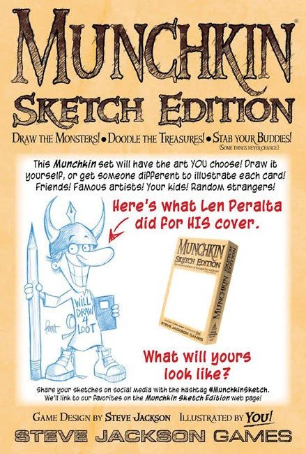 Steve Jackson Games Munchkin: Sketch Edition 1 Steve Jackson Games Munchkin: Sketch Edition