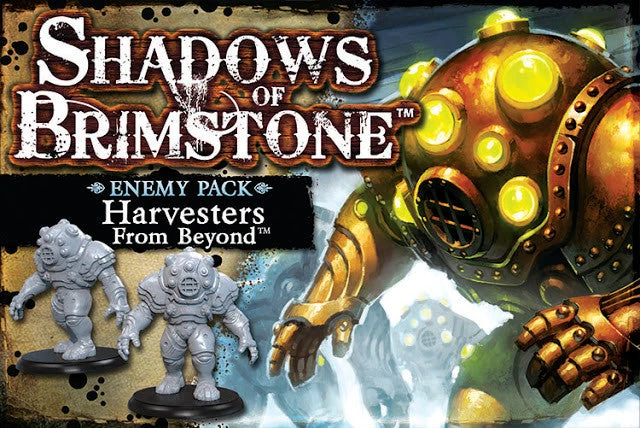 Flying Frog Productions Board Games Shadows Of Brimstone: Harvesters From Beyond Enemy Set 1 Flying Frog Productions Board Games Shadows Of Brimstone: Harvesters From Beyond Enemy Set