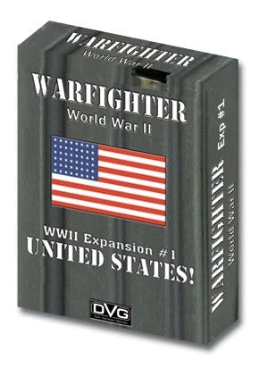 Dan Verssen Games (DVG) Board Games Warfighter: WWII Expansion #1 - United States! 1 Dan Verssen Games (DVG) Board Games Warfighter: WWII Expansion #1 - United States!