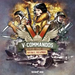 Triton Noir V-Commandos: Secret Weapons Board Games