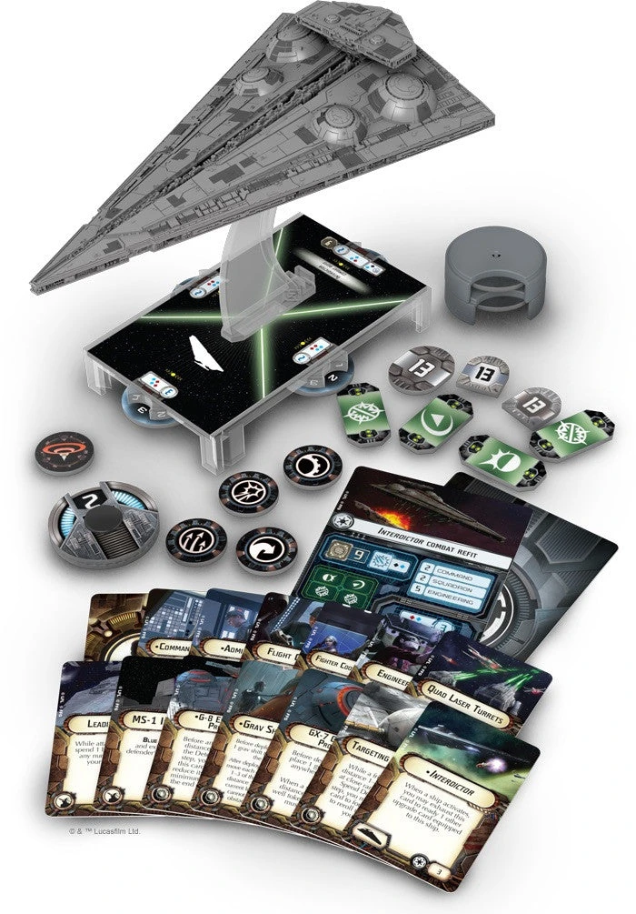 Fantasy Flight Games Board Games Star Wars: Armada - Interdictor Expansion Pack 2 Fantasy Flight Games Board Games Star Wars: Armada - Interdictor Expansion Pack