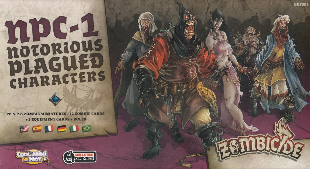 CMON Limited Board Games Zombicide: Black Plague - NPC-1 1 CMON Limited Board Games Zombicide: Black Plague - NPC-1