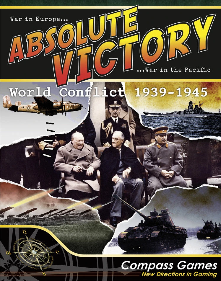 Compass Games Absolute Victory: World Conflict 1939-1945 Board Games 1 Compass Games Absolute Victory: World Conflict 1939-1945 Board Games