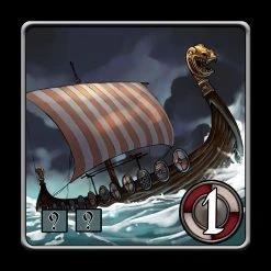 White Goblin Games Board Games Völuspá: Longship (Import)
