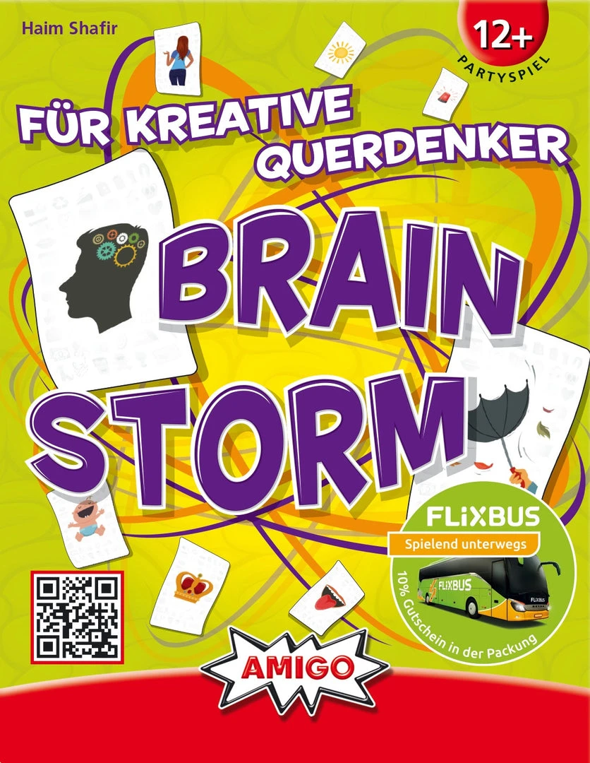 AMIGO Spiel + Freizeit GmbH Brain Storm (German Import) Board Games 1 AMIGO Spiel + Freizeit GmbH Brain Storm (German Import) Board Games