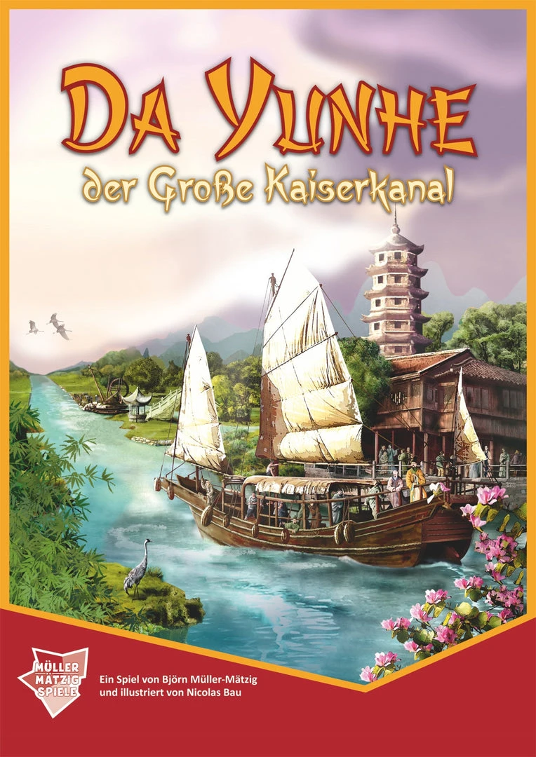 Müller-Mätzig Spiele Verlag Da Yunhe: Der Grosse Kaiserkanal (German Import) Board Games 1 Müller-Mätzig Spiele Verlag Da Yunhe: Der Grosse Kaiserkanal (German Import) Board Games