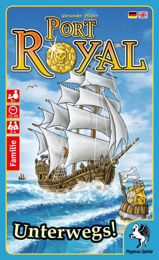 Pegasus Spiele Board Games Port Royal Unterwegs! 1 Pegasus Spiele Board Games Port Royal Unterwegs!