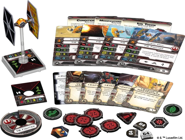 Fantasy Flight Games Board Games Star Wars: X-Wing Miniatures Game - Sabine's TIE Fighter Expansion Pack 1 Fantasy Flight Games Board Games Star Wars: X-Wing Miniatures Game - Sabine's TIE Fighter Expansion Pack