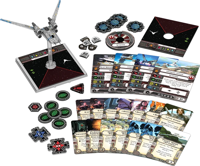 Fantasy Flight Games Board Games Star Wars: X-Wing Miniatures Game - U-Wing Expansion Pack 1 Fantasy Flight Games Board Games Star Wars: X-Wing Miniatures Game - U-Wing Expansion Pack