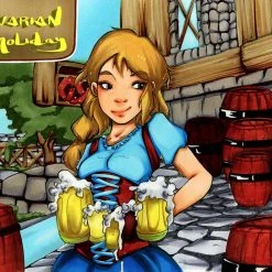 StrataMax Games Board Games Bavarian Holiday