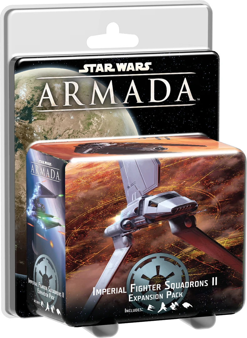 Fantasy Flight Games Star Wars: Armada - Imperial Fighter Squadrons II Expansion Pack 1 Fantasy Flight Games Star Wars: Armada - Imperial Fighter Squadrons II Expansion Pack