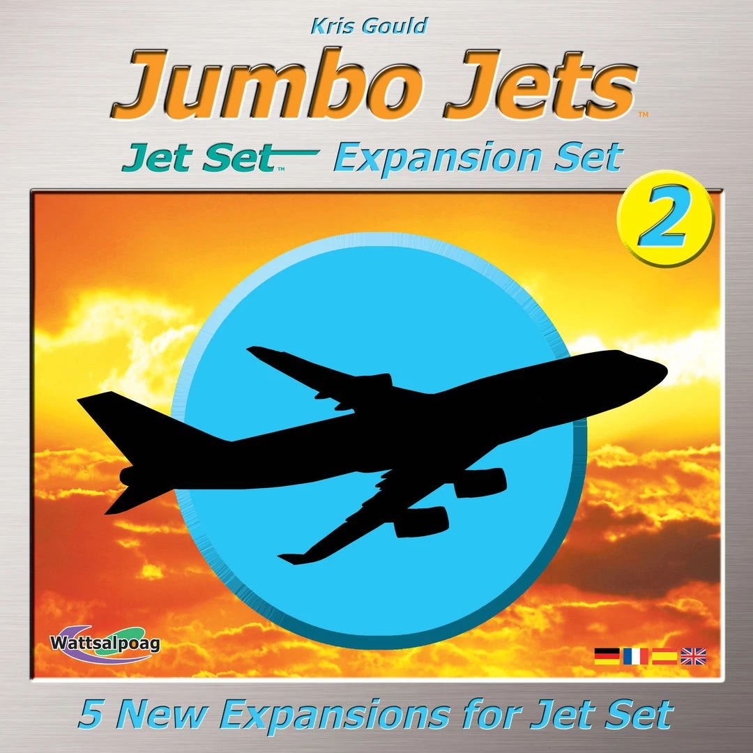 Wattsalpoag Games Jet Set: Jumbo Jets – Expansion Set 2 1 Wattsalpoag Games Jet Set: Jumbo Jets – Expansion Set 2