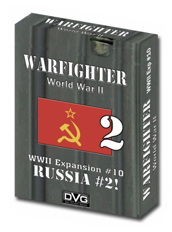 Dan Verssen Games (DVG) Warfighter: WWII Expansion #10 - Russia #2! 1 Dan Verssen Games (DVG) Warfighter: WWII Expansion #10 - Russia #2!