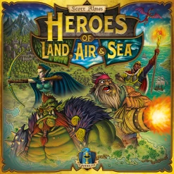 Gamelyn Games Heroes Of Land, Air & Sea (Base Game) Board Games