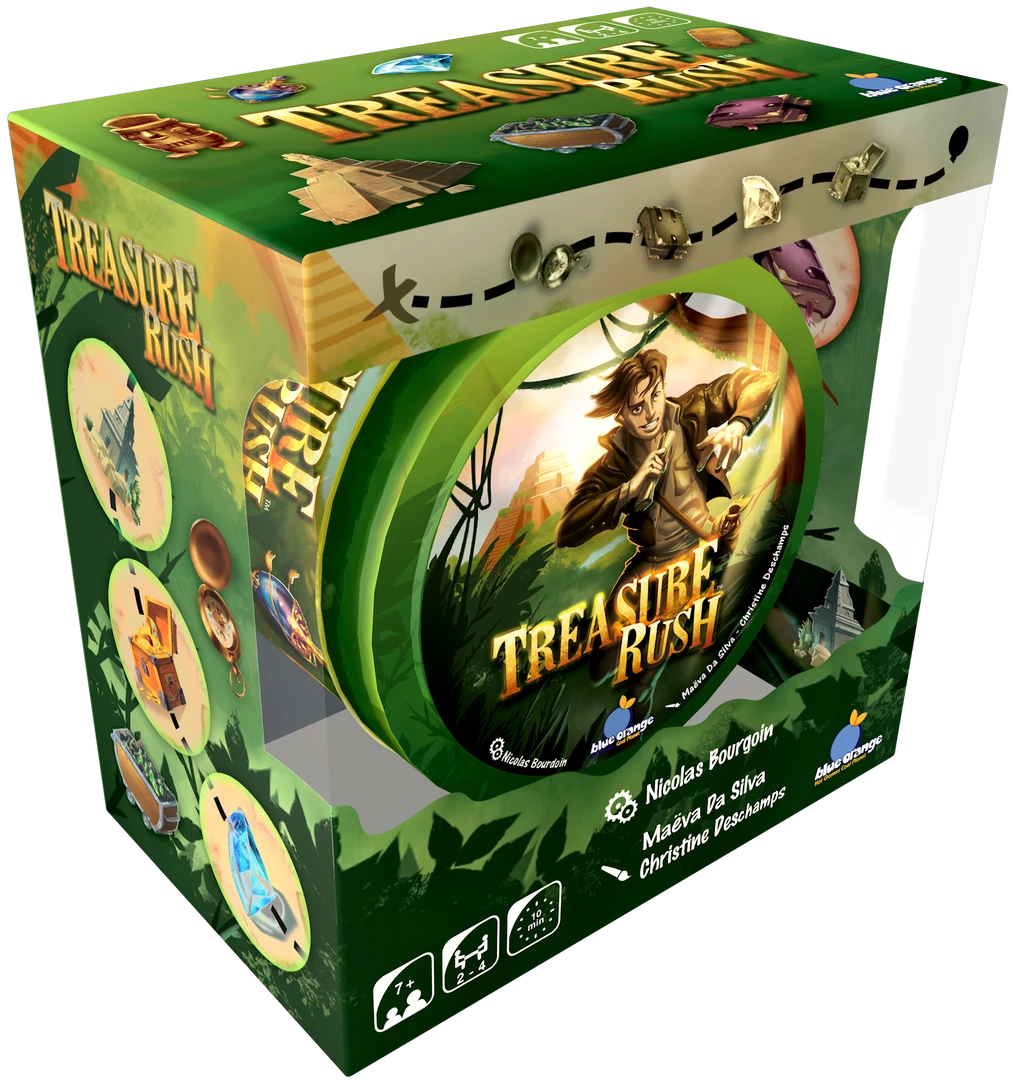 Blue Orange Games Treasure Rush 1 Blue Orange Games Treasure Rush