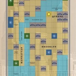 AVStudioGames Board Games Tramways Expansion: Paris / New York