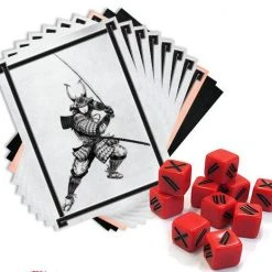Warlord Games Test Of Honour: The Samurai Miniatures Game - Dice & Cards Expansion Set