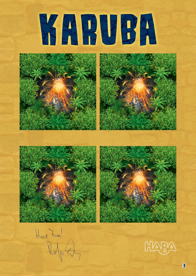 HABA Board Games Karuba: The Volcano (German Import) 1 HABA Board Games Karuba: The Volcano (German Import)